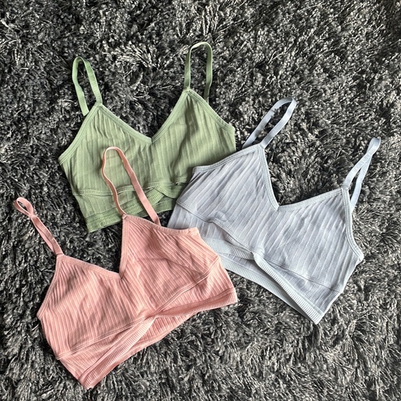 3 peice set of lounge sports bras - Picture 1 of 2